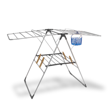 Tendedero en Acero con Alas